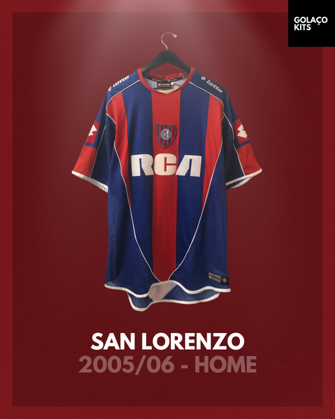 San Lorenzo 2005/06 - Home