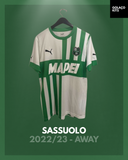 Sassuolo 2022/23 - Away *BNWOT*