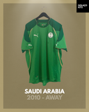 Saudi Arabia 2010 - Away