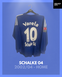 Schalke 04 2002/04 - Home - Long Sleeve - Varela #10