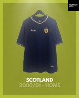 Scotland 2000/01 - Home