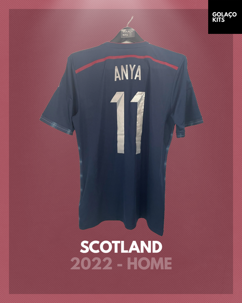 Scotland 2022 - Home - Anya #11 *PLAYER ISSUE*
