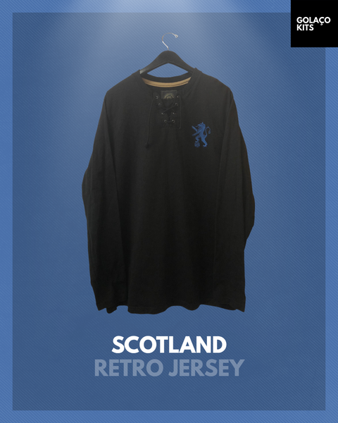 Scotland - Retro Jersey - Long Sleeve - #10