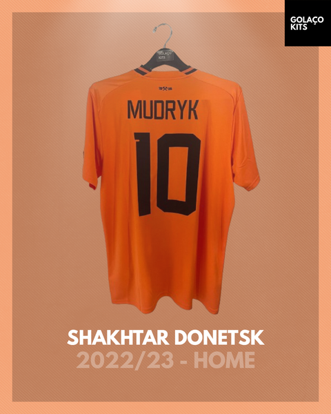 Shakhtar Donetsk 2022/23 - Home - Mudryk #10 *BNWT*
