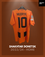 Shakhtar Donetsk 2023/24 - Home - Mudryk #10 *PLAYER ISSUE* *BNWT*