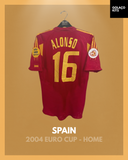 Spain 2004 Euro Cup - Home - Alonso #16