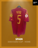 Spain 2004 Euro Cup - Home - Puyol #5