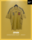 Spain 2008 Euro Cup - Away - #11 *PLAYER ISSUE*