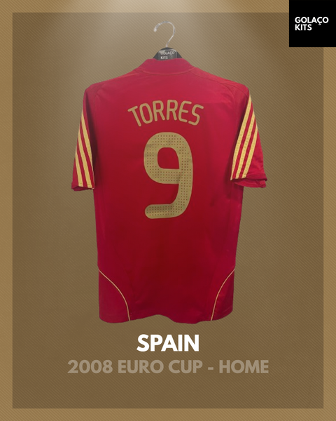 Spain 2008 Euro Cup - Home - Torres #9