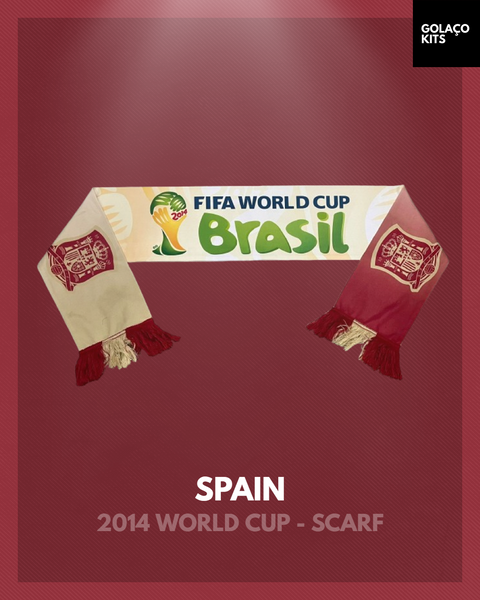 Spain 2014 World Cup - Scarf *BNWT*