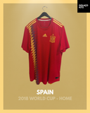 Spain 2018 World Cup - Home *PLAYER ISSUE*