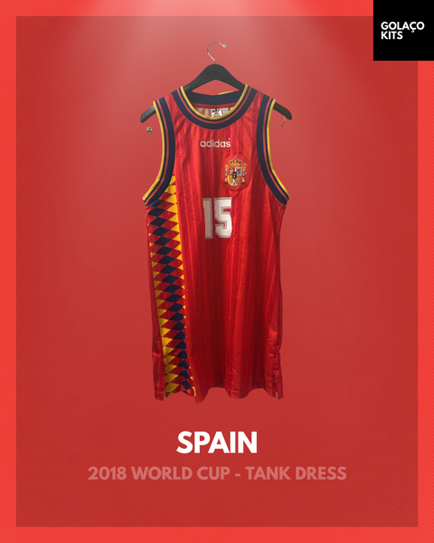 Spain 2018 World Cup - Tank Dress - #15