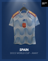 Spain 2022 World Cup - Away