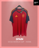 Spain 2026 World Cup - Home (Basic Version) *BNWT*