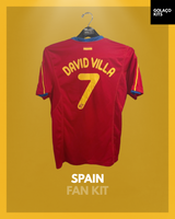 Spain - Fan Kit - David Villa #7