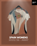 Spain Womens 2025/26 - Away  *BNWT*