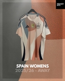 Spain Womens 2025/26 - Away