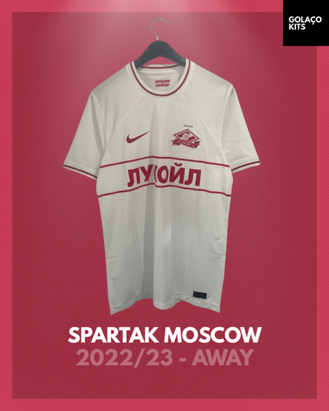 Spartak Moscow 2022/23 - Away - 100th Year Anniversary *BNWOT*