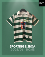 Sporting Lisboa 2005/06 - Home - 100th Year Anniversary