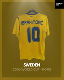 Sweden 2006 World Cup - Home - Ibrahimovic #10