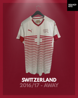 Switzerland 2016/17 - Away