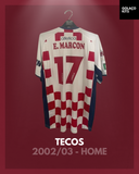 Tecos FC 2002/03 - Home - E. Marcon #17 *MATCH WORN*
