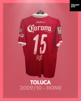 Toluca 2009/10 CONCACAF Champions League - Home - Rios #15