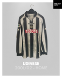Udinese 2001/02 - Home - Long Sleeve - Gargo #6 *MATCH ISSUE*