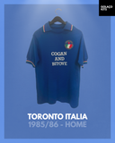Toronto Italia 1985/86 - Home - #13