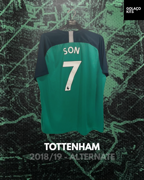 Tottenham 2018/19 - Alternate - Son #7 *PLAYER ISSUE*