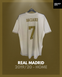 Real Madrid 2019/20 - Home - Hazard #7 *PLAYER ISSUE*