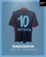 Trabzonspor 2021/22 - Alternate - Abdulkadir #10