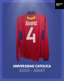 Universidad Catolica 2005 - Away - Long Sleeve - Alvarez #4