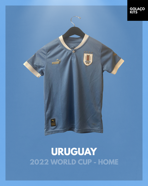 uruguay 2022 world cup jersey