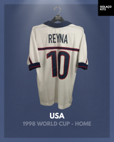 USA 1998 World Cup - Home - Reyna #10 *AUTOGRAPH*