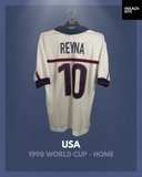 USA 1998 World Cup - Home - Reyna #10 *AUTOGRAPH*