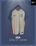 USA 2016/17 - Home *PLAYER ISSUE*