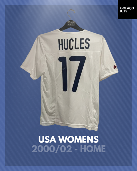 USA Womens 2000/02 - Home - Hucles #17