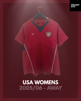 USA Womens 2005/06 - Away - Womens