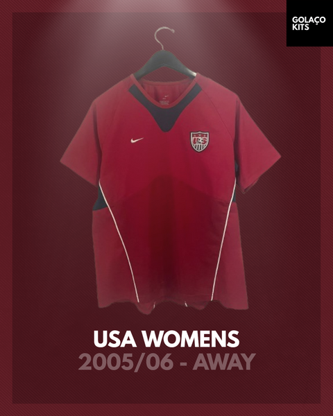 USA Womens 2005/06 - Away - Womens