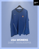 USA Womens 2007 - Goalkeeper - Long Sleeve