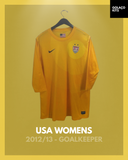 USA Womens 2012/13 - Goalkeeper - 3/4 Sleeves *PLAYER ISSUE*