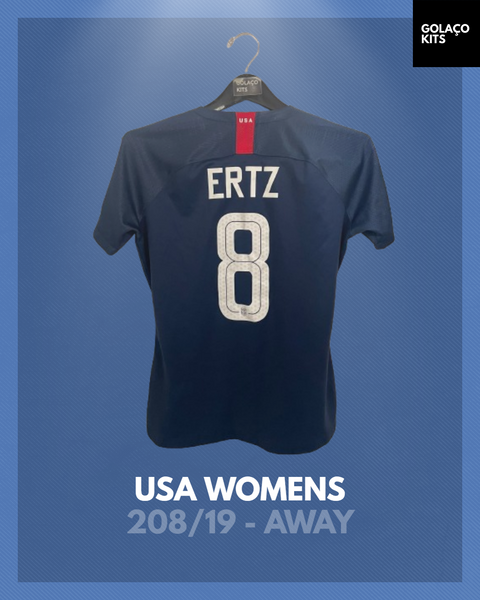 USA Womens 2018/19 Away - Womens - Ertz #8