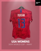 USA Womens 2019 World Cup - Away - Morgan #13 *PLAYER ISSUE*