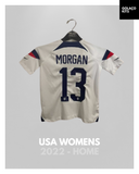USA Women's 2022 - Home - Morgan #13