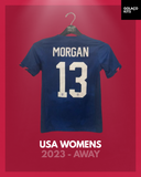 USA Womens 2023 - Away - Morgan #13