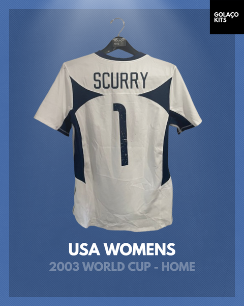 USA Womens 2003 World Cup - Home - Scurry #1 *BNWT*