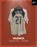 Valencia 2004/05 - Home - Aimar #21