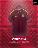 Venezuela 2026/27 - Home