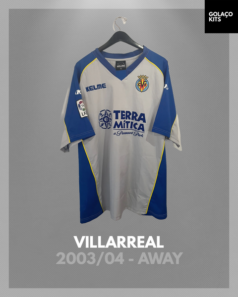 Villarreal 2003/04 - Away - Roman #8 *BNWT*